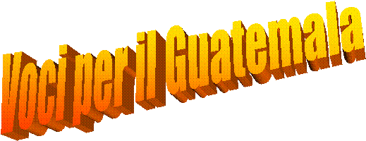 Voci per il Guatemala
